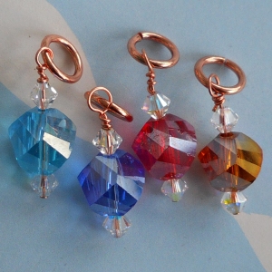 China crystal and Swarovski Crystal Pendants in Copper